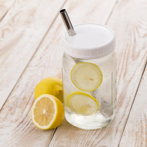 Capsule Classic silver wide-mouth straw for smooth boba sipping