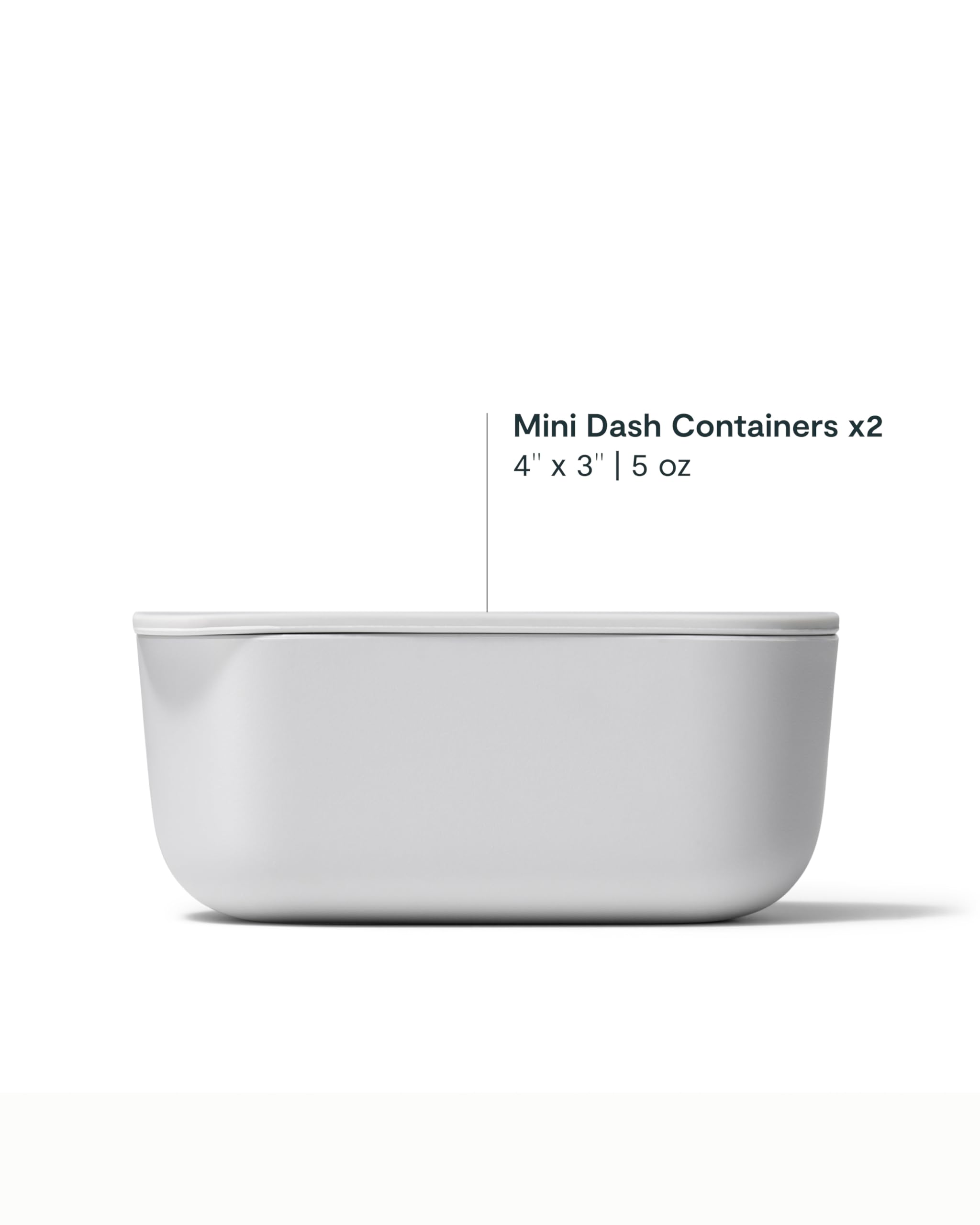 Caraway dash inserts for sauces keep flavors separate and containers tidy.