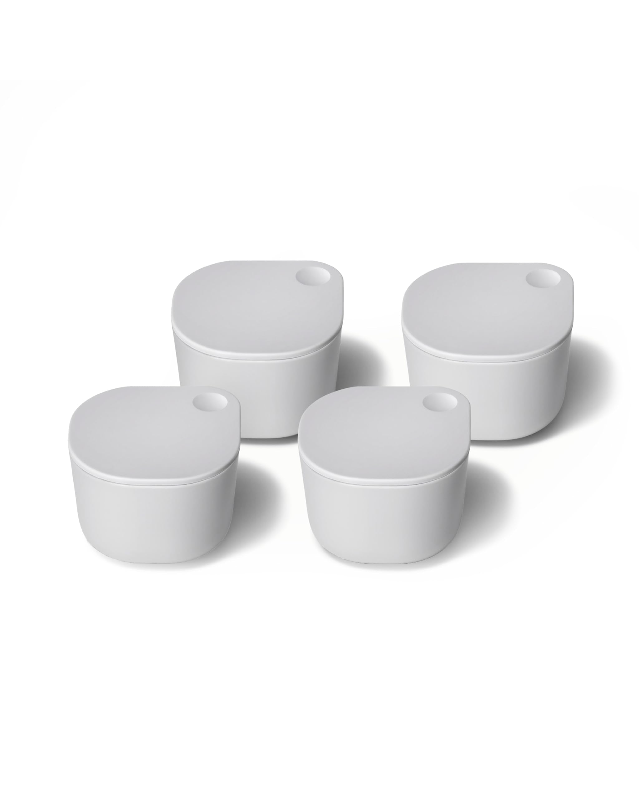 Caraway dot inserts with dash ramkins and lid for organized storage