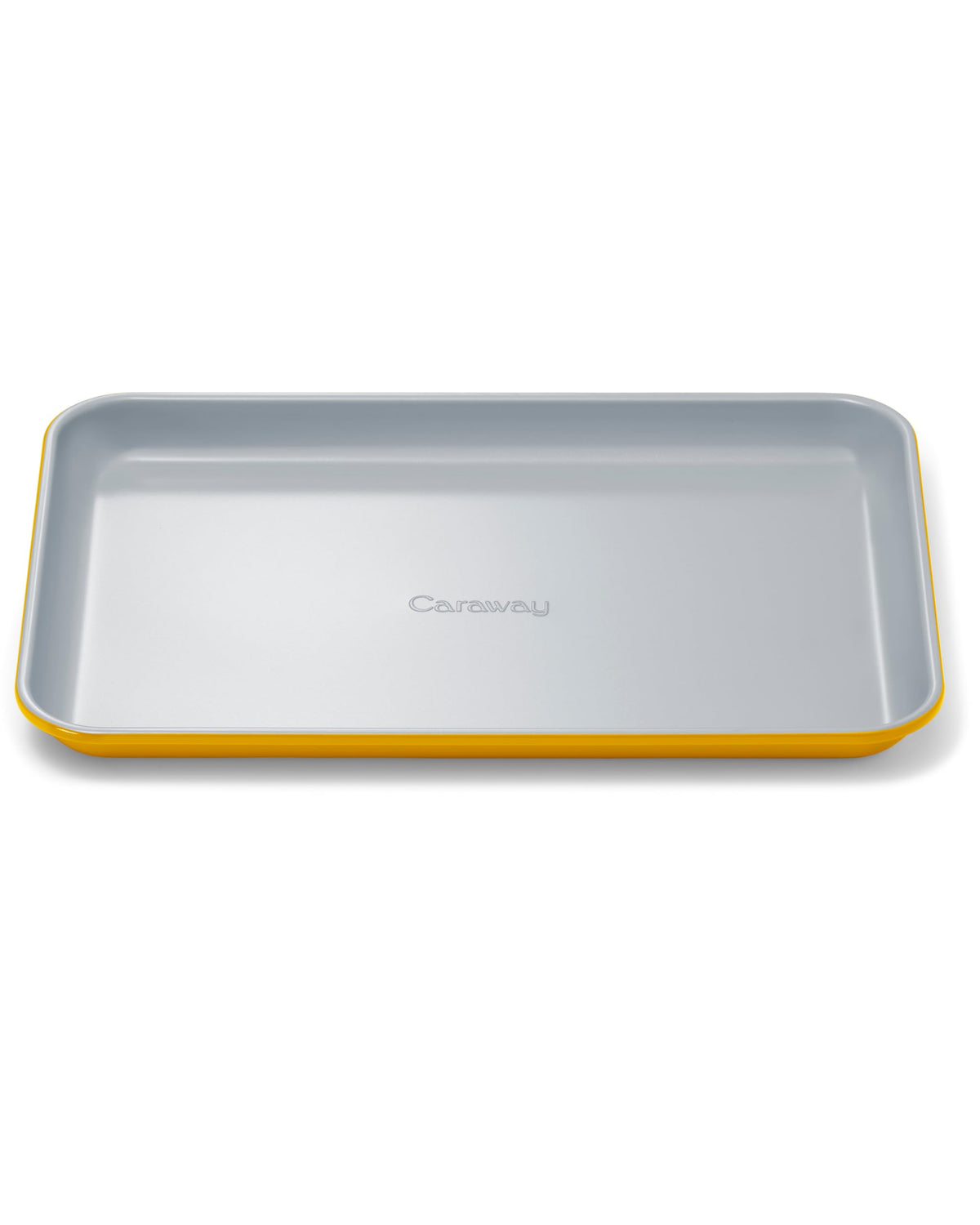 Caraway small baking sheet oven heat for even browning.
