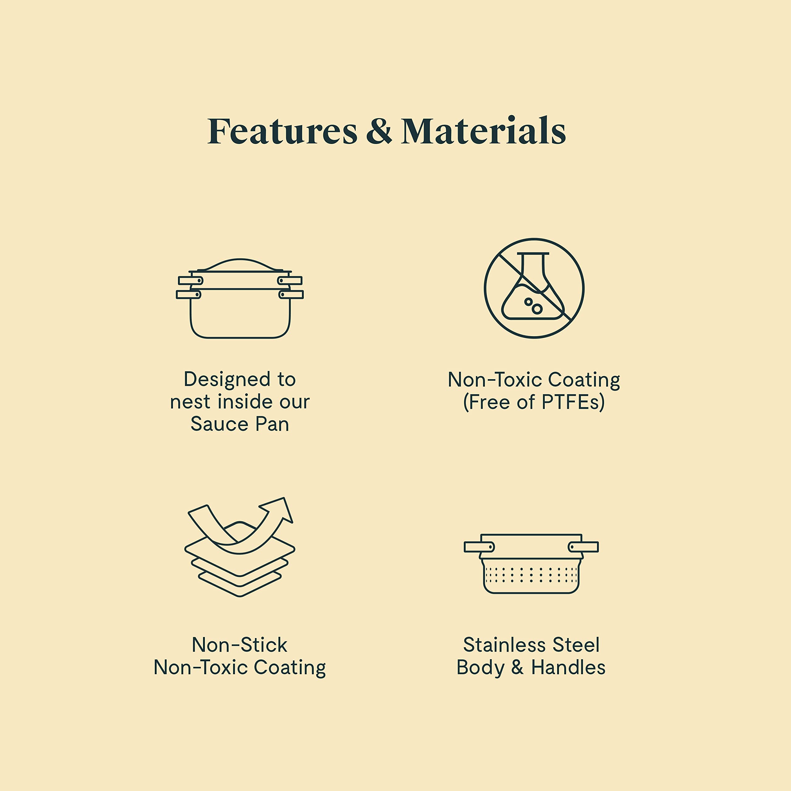 Caraway Steamer compatibility Dutch Oven confirms seamless integration with our cookware family.