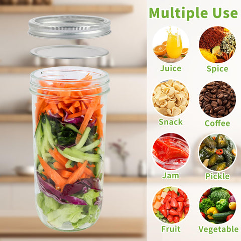 CARBLIN bottom non-slip base keeps jars steady