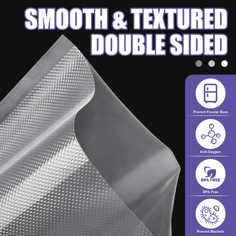 Caregy embossed dot design enhances suction for secure sealing