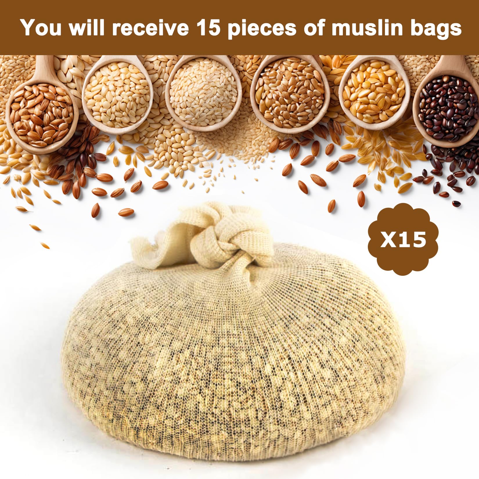 CARGEN multi-use brew bag setup for grains and spices.