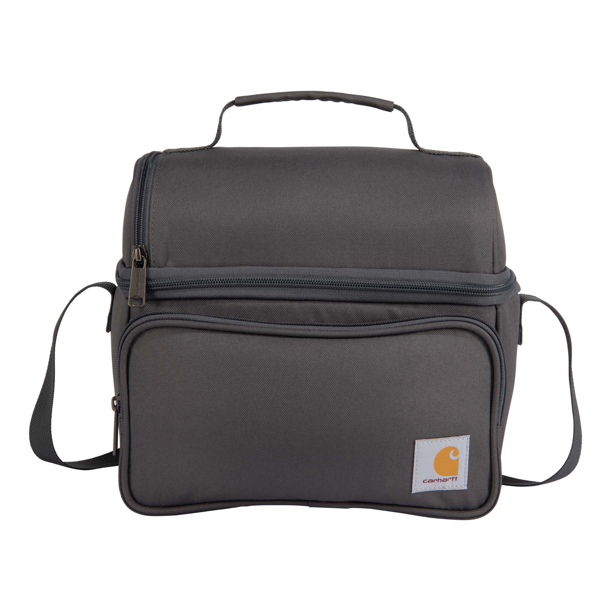 Carhartt camping cooler with dual compartments for easy meal separation during outdoor trips