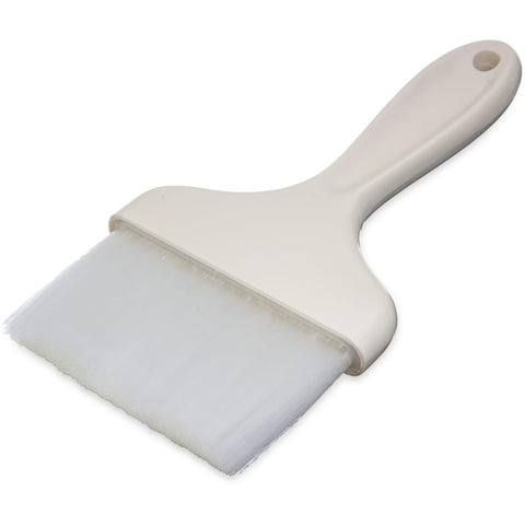 Carlisle Galaxy nylon pastry brush 4-inch with durable handle for precise glaze application.