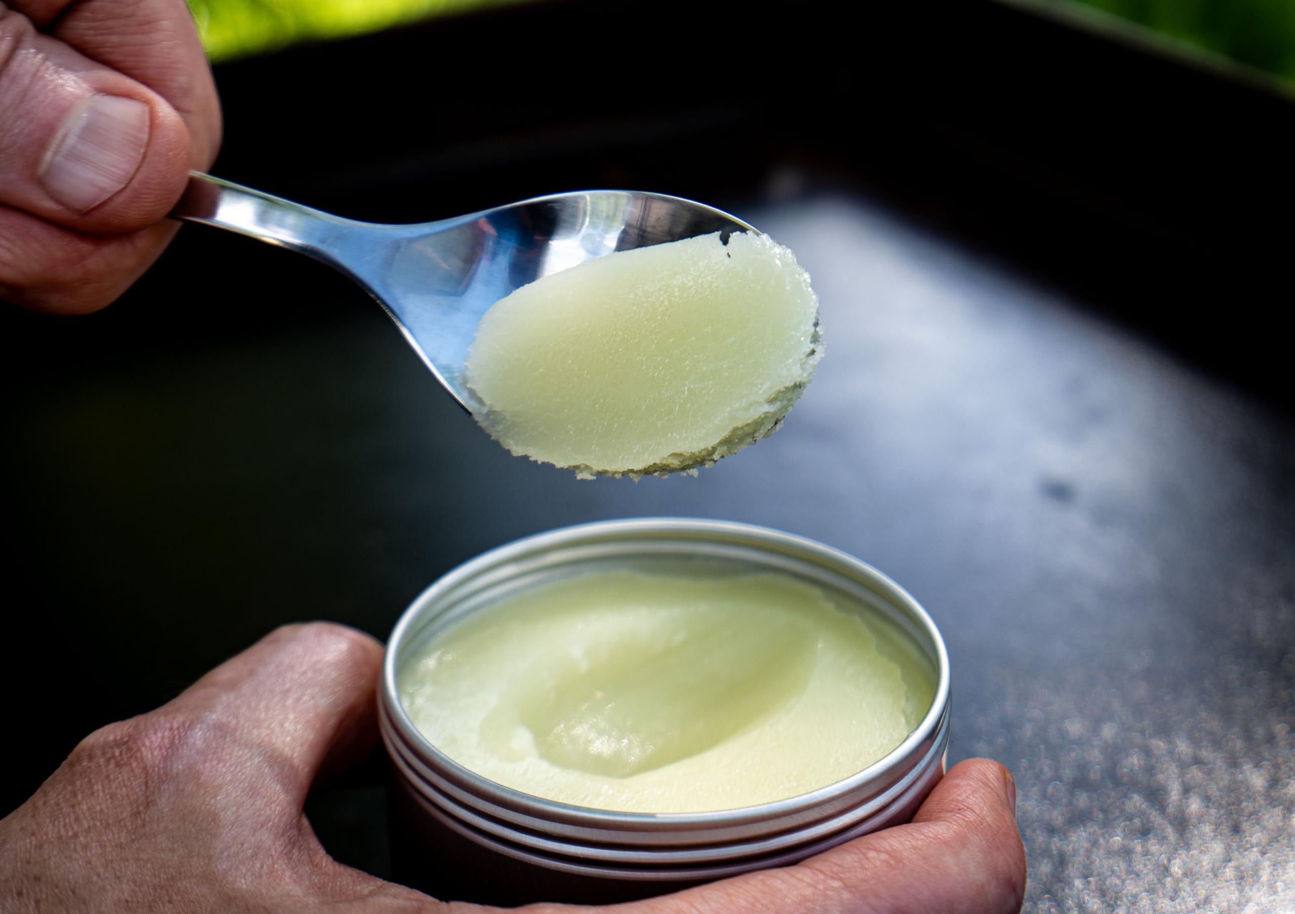Seasoning forms a smoother surface for griddles and skillets.