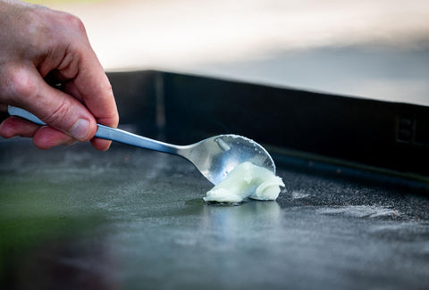 Rust protection coating helps extend the life of cookware surfaces.