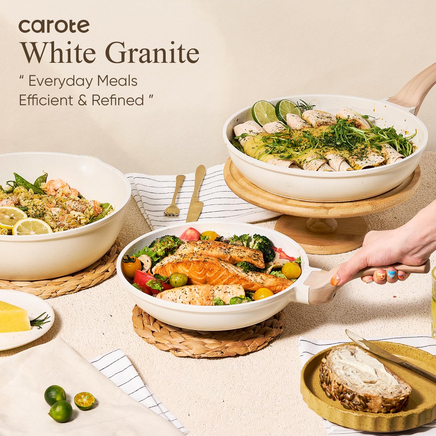 CAROTE 12-month warranty and support ensure peace of mind.