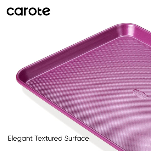 CAROTE 15-inch baking pan ideal for sheet pan dinners.