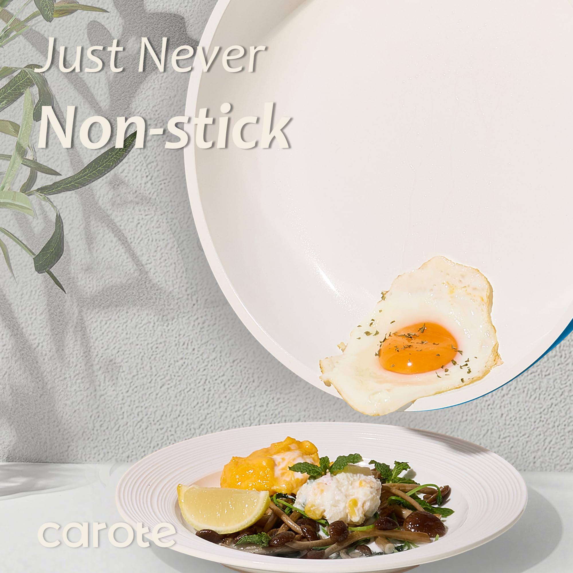 CAROTE detachable-handles design shown for oven-to-table versatility.