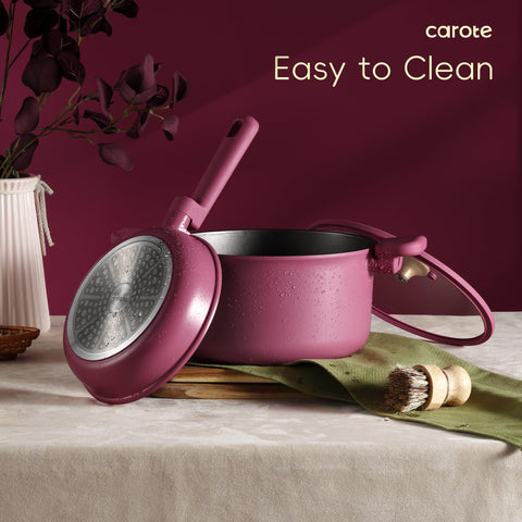 CAROTE 2.5-qt saucepan with lid for sauces and small meals