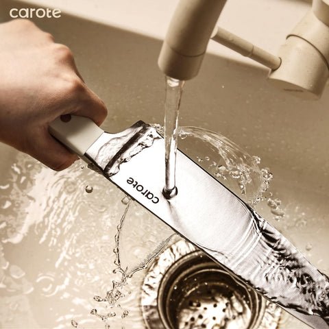 CAROTE 3.5-inch paring knife for peeling and detail work.