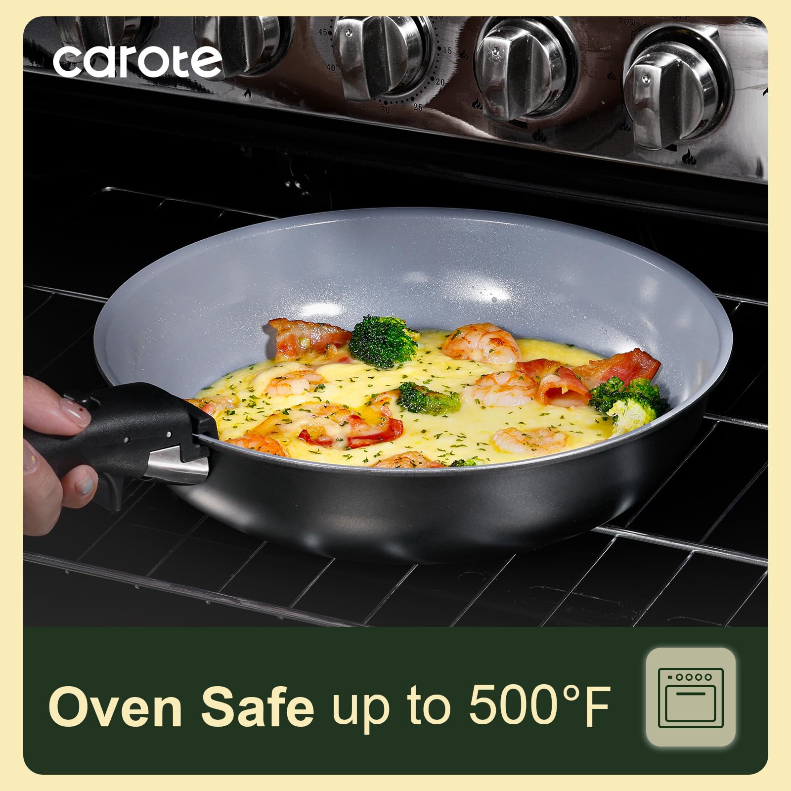 CAROTE 3qt saucepan ideal for stews and simmering