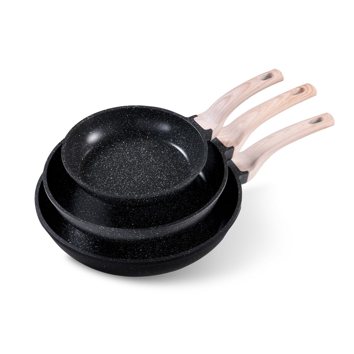 CAROTE 8-inch non-stick pan for easy egg cooking and quick cleanup