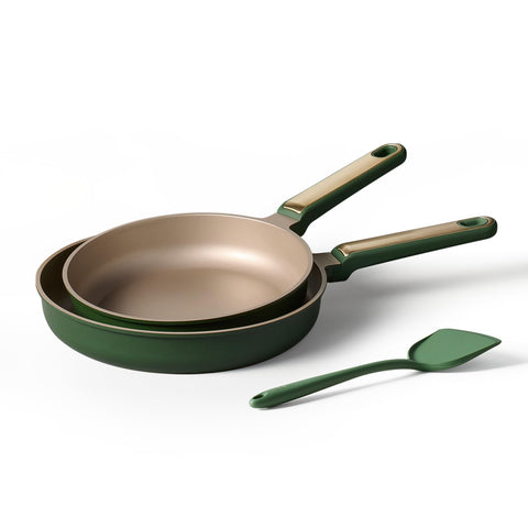 CAROTE 9.5-inch nonstick pan side view for easy eggs and sautéing