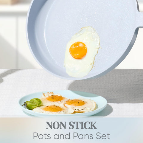 CAROTE 11-inch fry pan featuring a sturdy handle and even heating