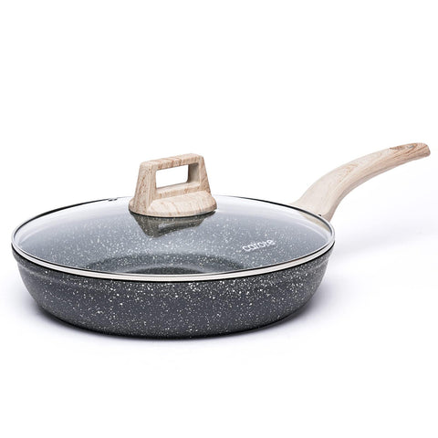 CAROTE classic granite 12in frying pan for versatile nonstick cooking and easy release