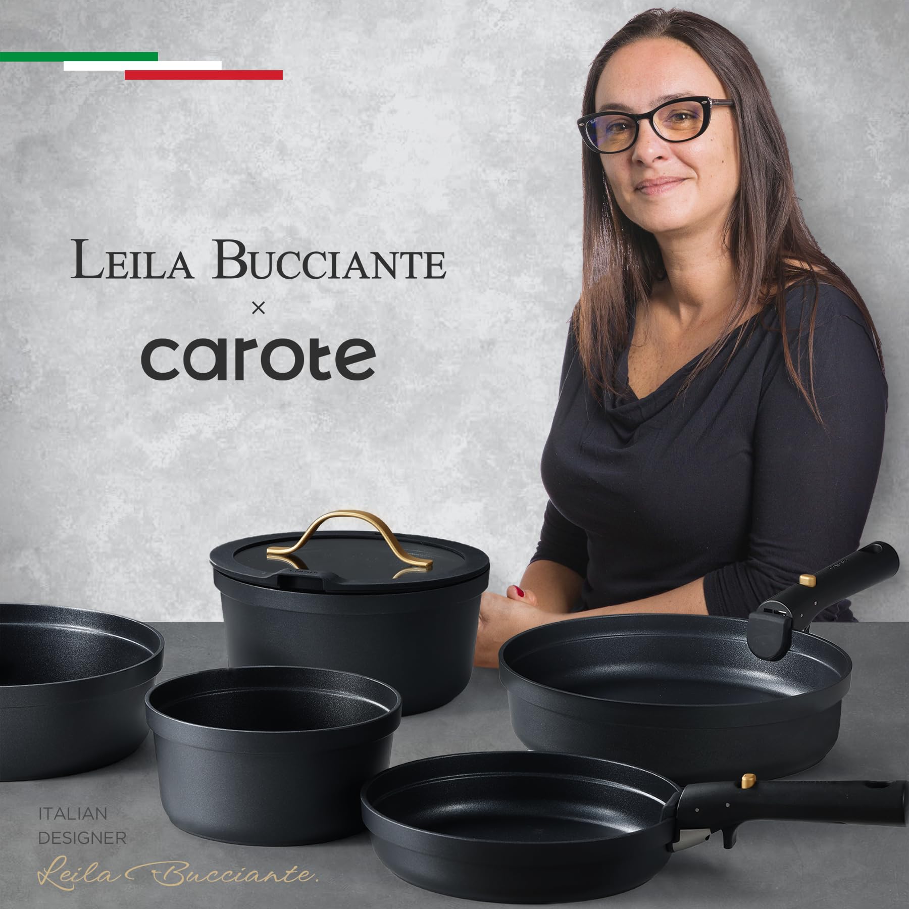 CAROTE compact design keeps countertops neat and organized.