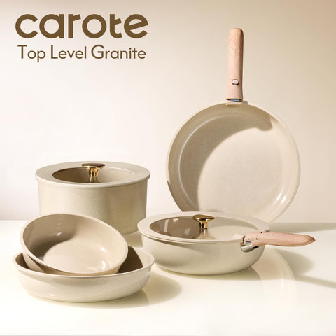 CAROTE detachable handles for compact storage and easy transfer.