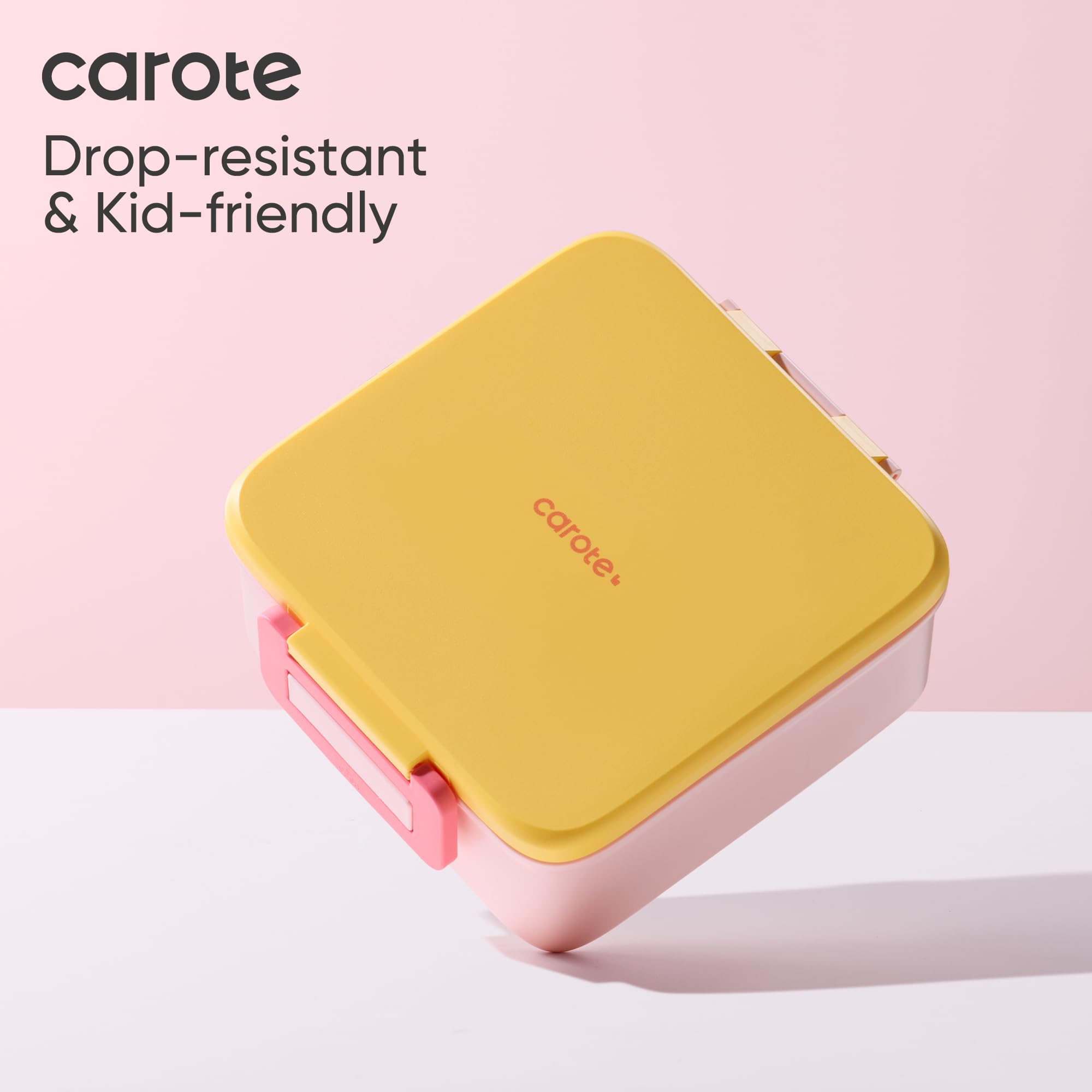 CAROTE Dishwasher-safe plastic base for quick cleaning after school