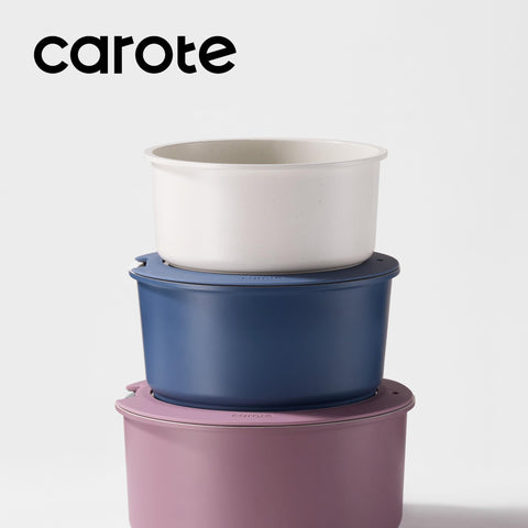 CAROTE dishwasher-safe purple cookware set enhances everyday kitchen use