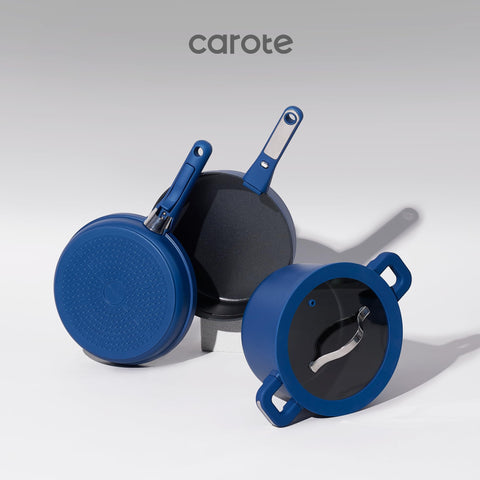 CAROTE dishwasher-safe nonstick pan simplifies cleaning after meals