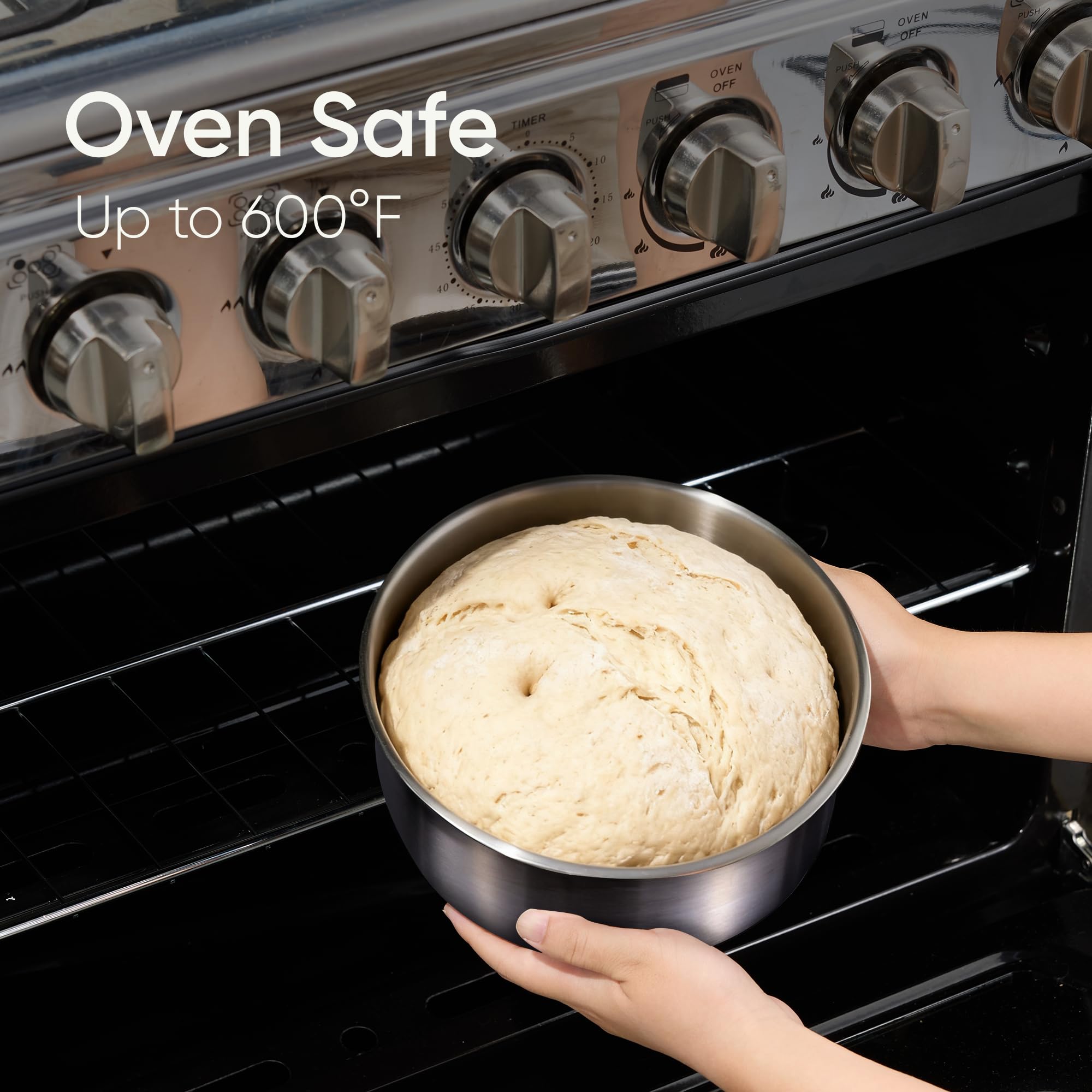 CAROTE dishwasher-safe stainless steel for easy cleanup
