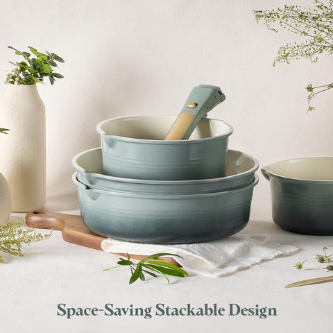 CAROTE dishwasher-safe pots and pans for quick, convenient cleaning