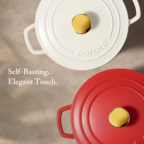 CAROTE oven-safe up to 500°F for finishing recipes
