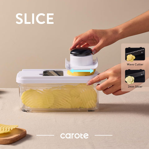 CAROTE easy-clean design with removable parts for quick maintenance.