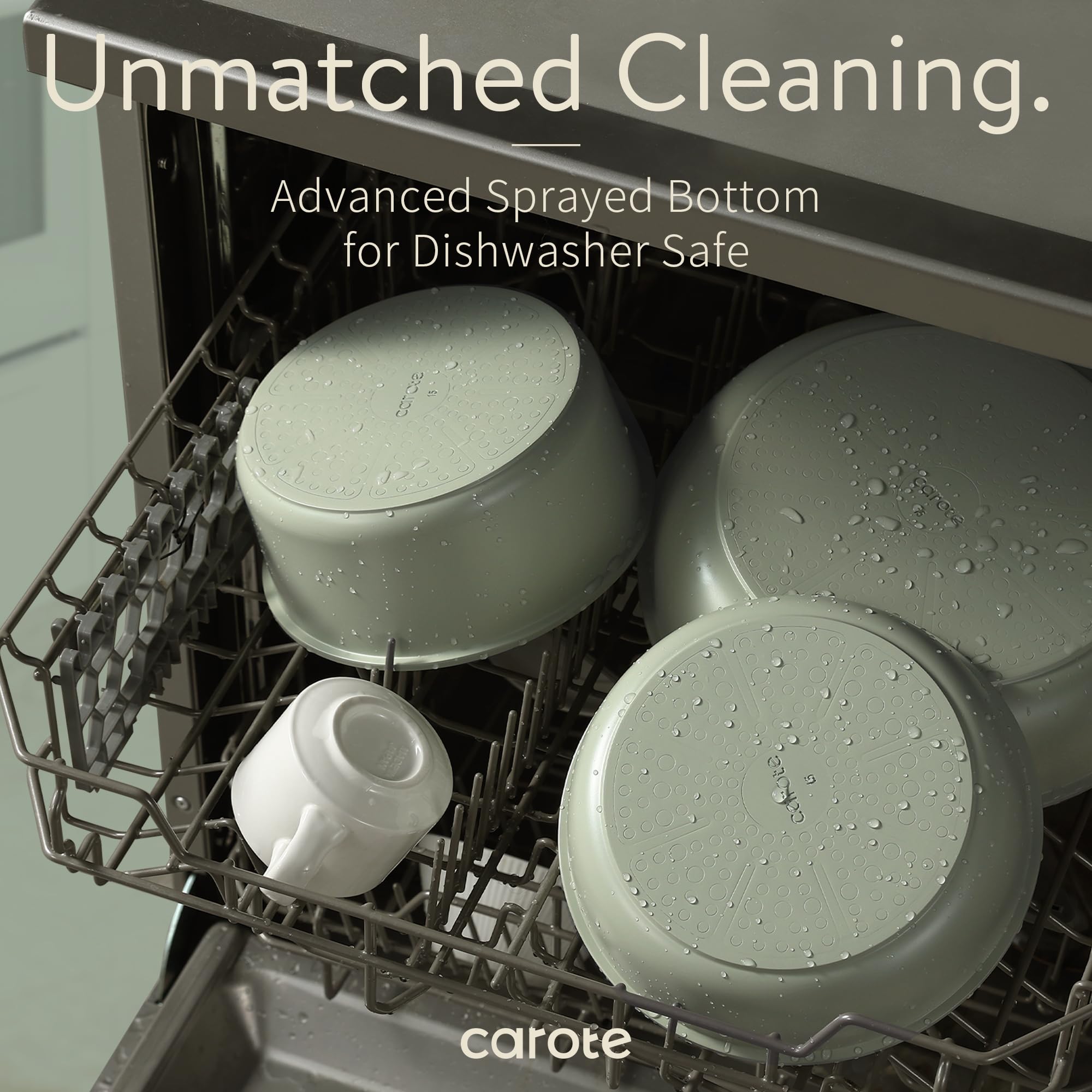 CAROTE fridge storage lids and pan protectors keep your kitchen organized.