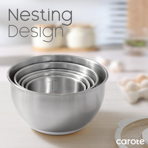 CAROTE lids and graters should be hand-washed to extend life.