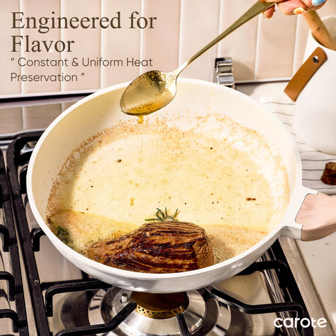 CAROTE included accessories like ladle and steamer expand versatility
