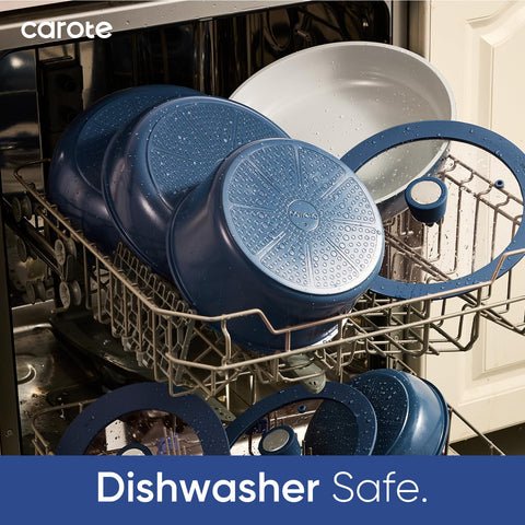 CAROTE included utensils and trivets keep counters organized and tidy.
