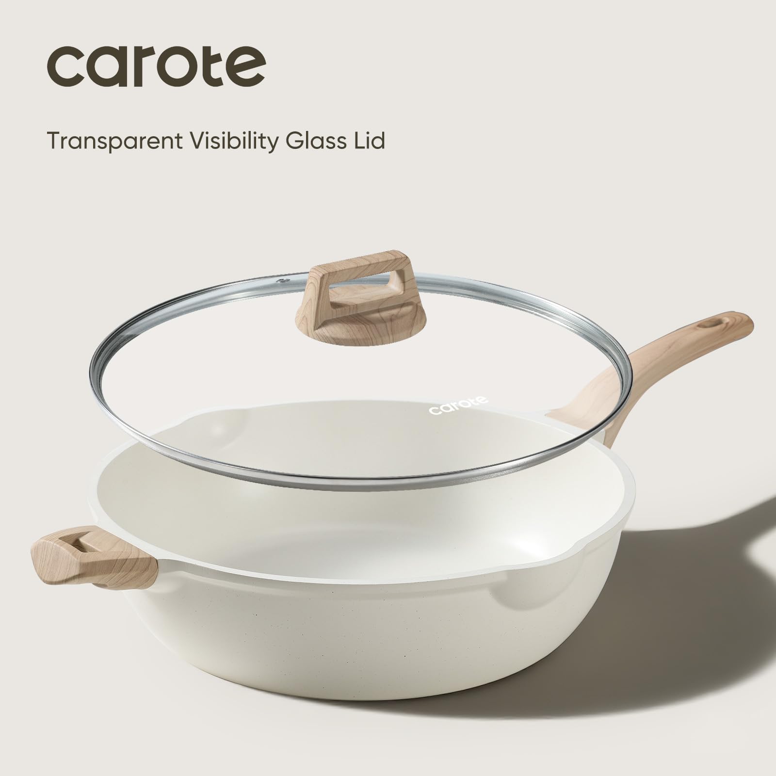 CAROTE left and right handed pour spouts for versatile use