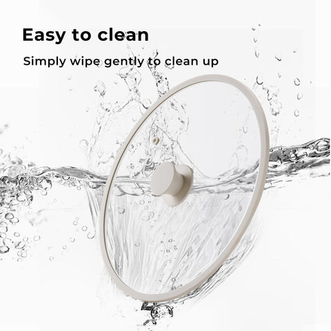 CAROTE low-profile lid stores flat to save space