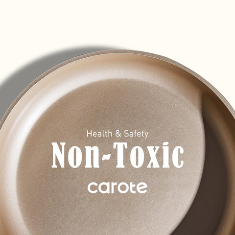 CAROTE induction-compatible base ensures versatile cooking on any stove