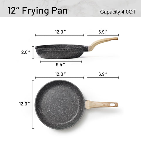 CAROTE omelet pan delivering fluffy eggs with even heat distribution.