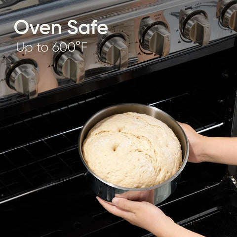CAROTE PFAS/PFOA/PFOS-free 18/8 stainless steel for daily cooking safety.