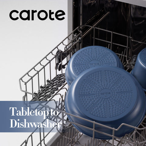 CAROTE detachable handles simplify transport and storage, ideal for RVs and small kitchens.