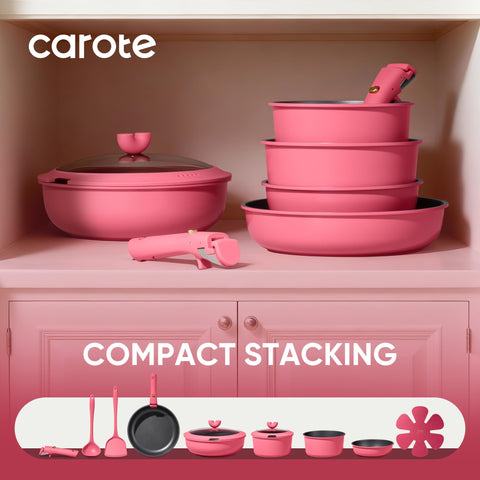 CAROTE stackable design saves up to 70% cabinet space