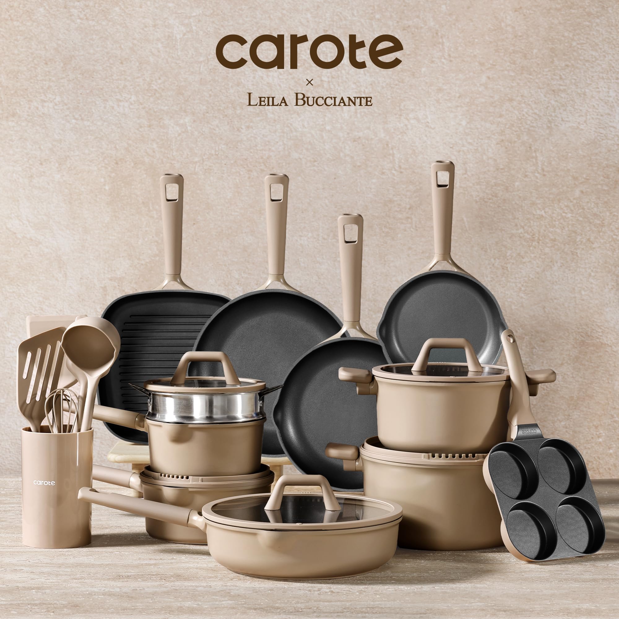 CAROTE set enhances kitchen efficiency and durability for storage