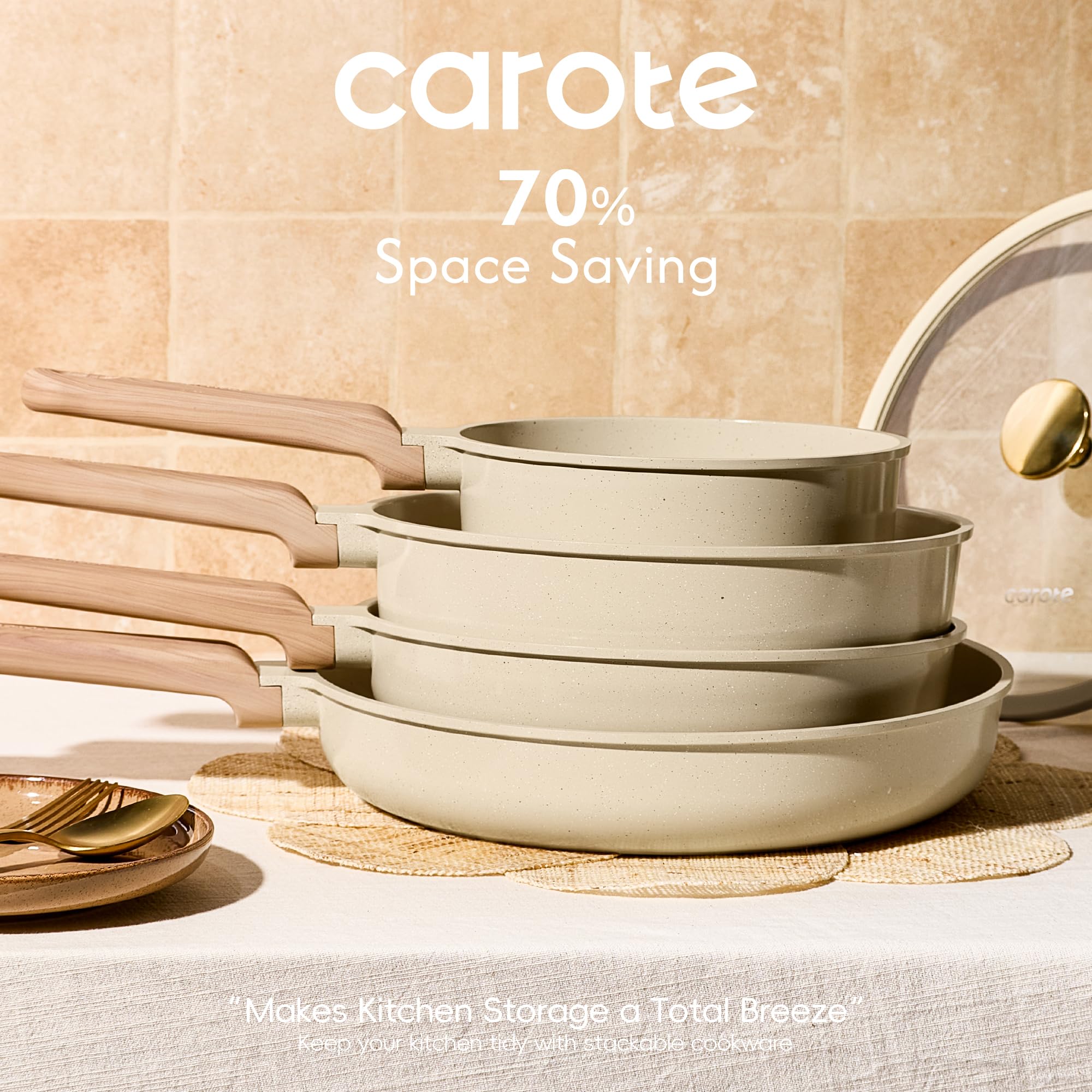 CAROTE warranty card and support info indicates reliable after-purchase help