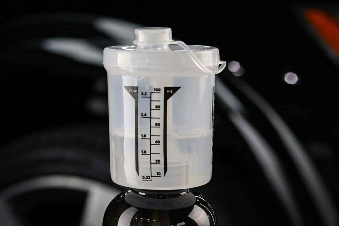 CARPRO Measure clear plastic construction enhances visibility of measurements.