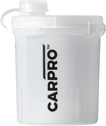 CARPRO Measure pour-control feature minimizes spills during dispensing.