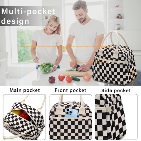Carry Bloom insulated interior with aluminum liner is easy to wipe clean.