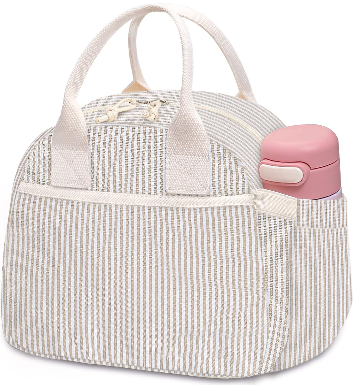 Carry bloom reusable lunch tote for work, travel, and gifting.