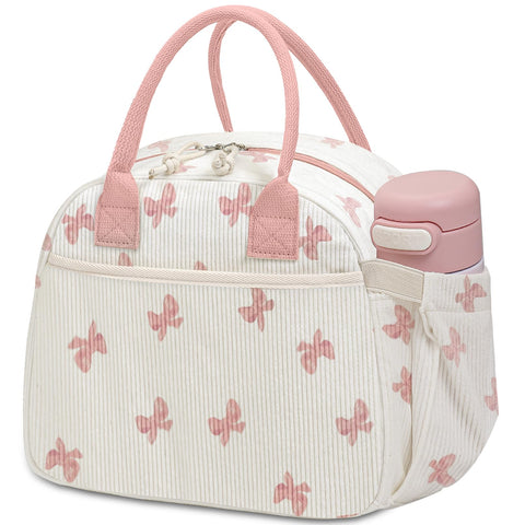 Carry bloom lunch box front pocket for cutlery keeps essentials organized