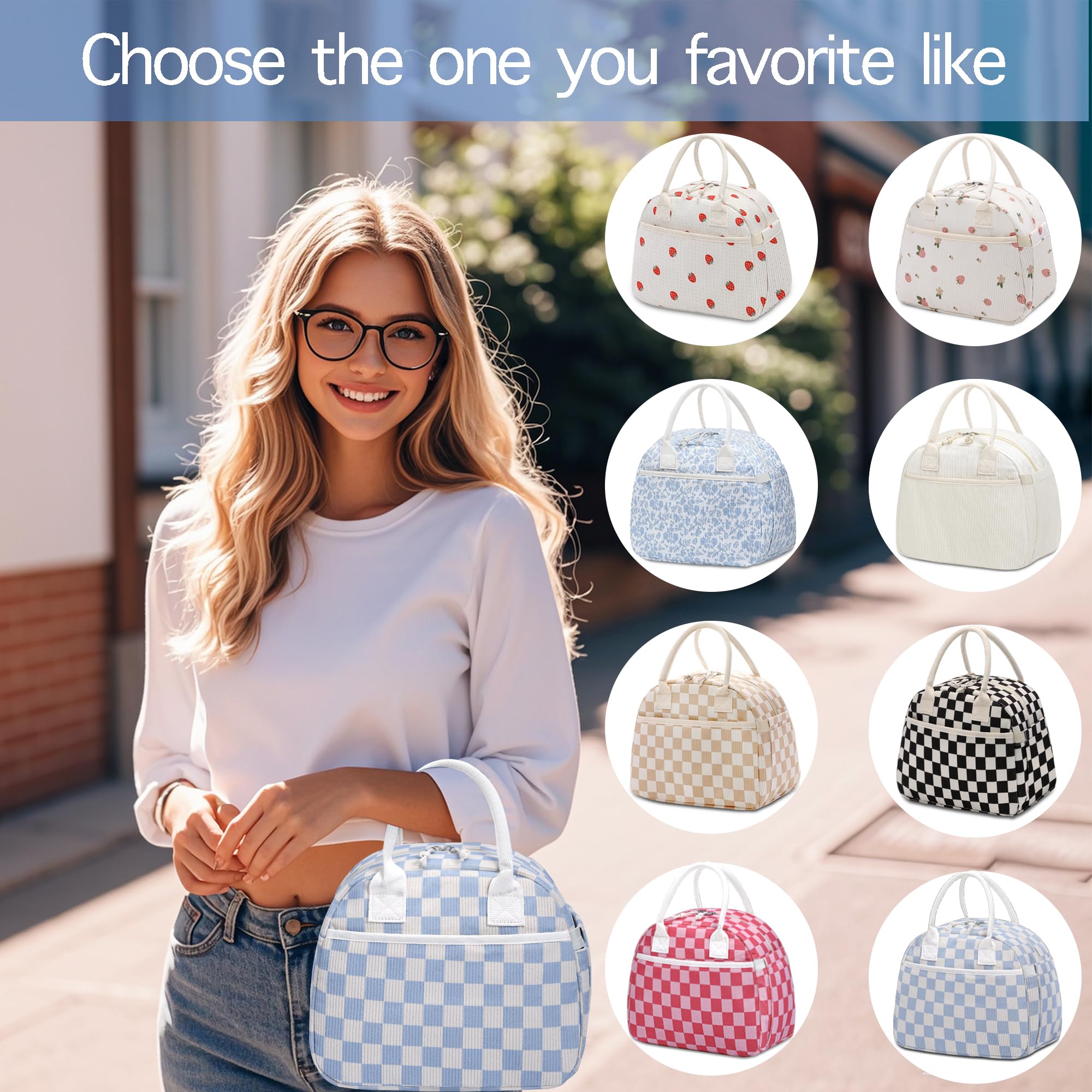 Carry Bloom multi-functional lunch bag suited for work, picnics, and gifts